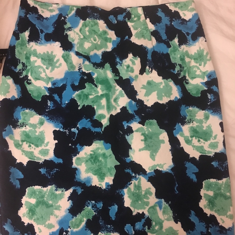 Floral Pencil Skirt